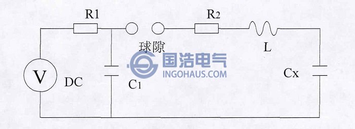 高頻震蕩波試驗(yàn)電路圖
